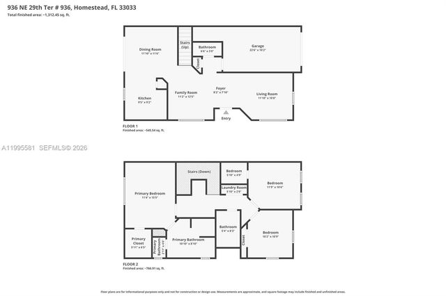 936 NE 29th Ter, Homestead, FL 33033