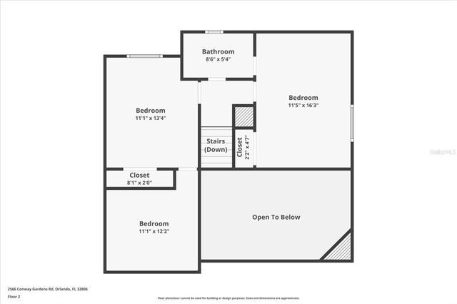 2566 CONWAY GARDENS ROAD, Orlando, FL 32806