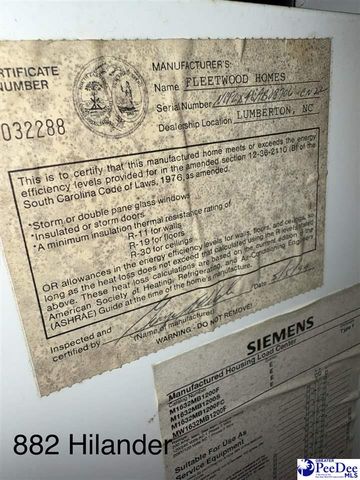 882 Hilander Dr., Murrells Inlet, SC 29576