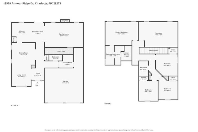 13529 Armour Ridge Drive, Charlotte, NC 28273