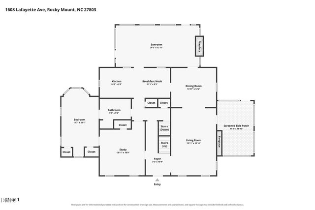 1608 Lafayette Avenue, Rocky Mount, NC 27803