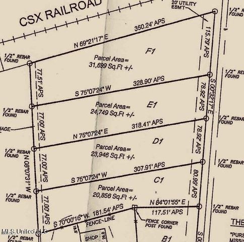 Lot E1 Courtenay Avenue, Pass Christian, MS 39571