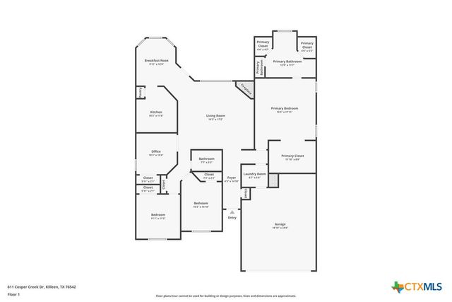 611 Cosper Creek Drive, Killeen, TX 76542