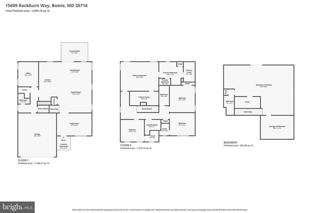 15609 ROCKBURN WAY, Bowie, MD 20716
