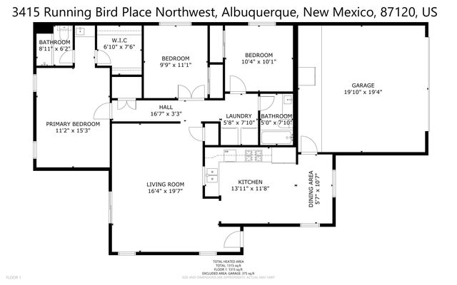 3415 Running Bird Place NW, Albuquerque, NM 87120