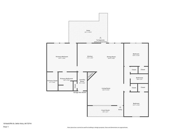 10 Radcliffe Drive, Bella Vista, AR 72714