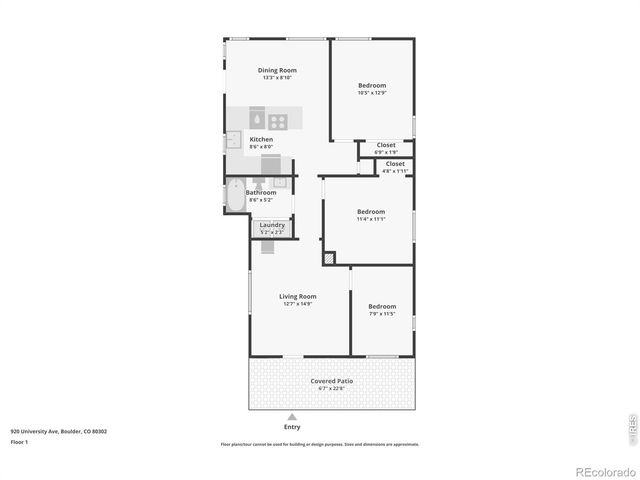 920 University Avenue, Boulder, CO 80302