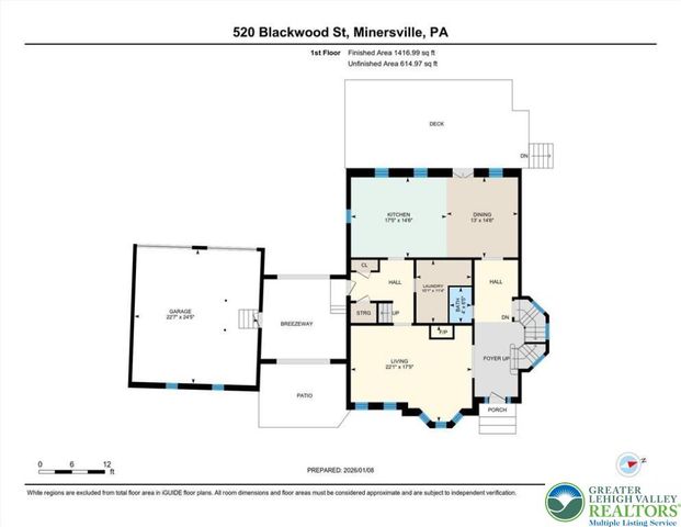520 Blackwood Street, Minersville, PA 17954