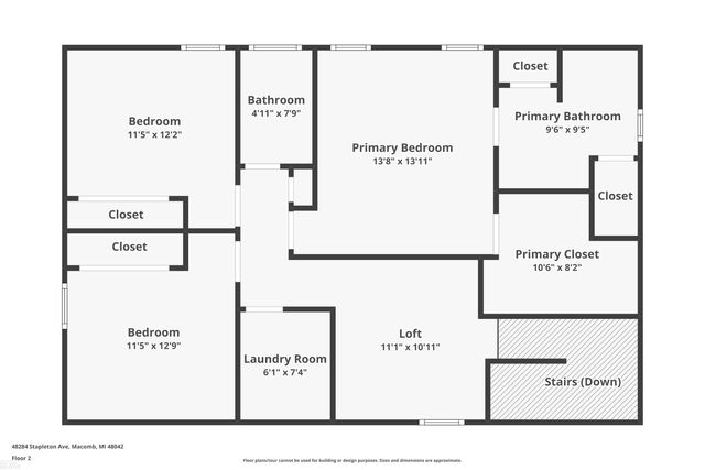48284 Stapleton Avenue, Macomb, MI 48042