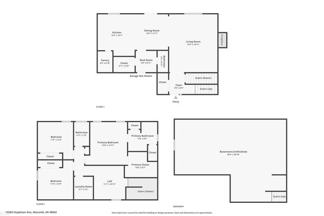 48284 Stapleton Avenue, Macomb, MI 48042