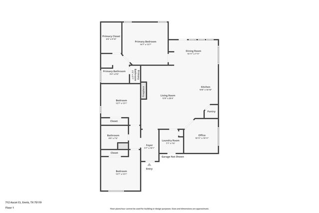 712 Ascot Court, Ennis, TX 75119