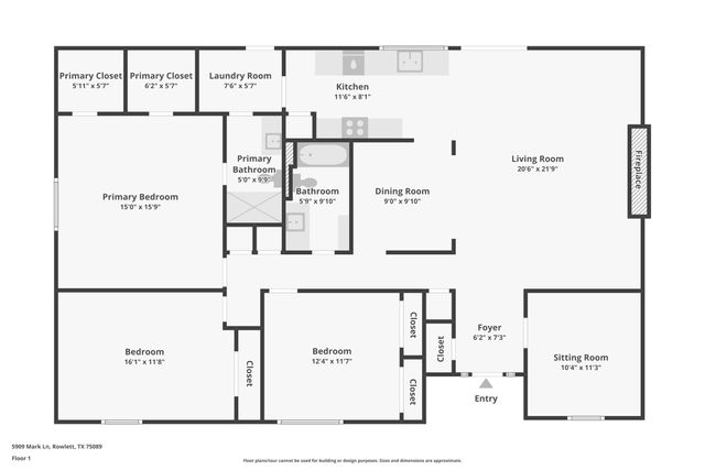 5909 Mark Lane, Rowlett, TX 75089