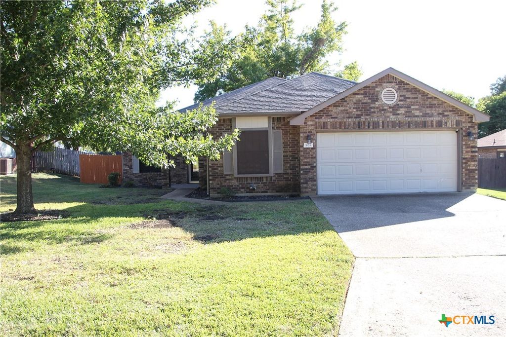 302 Blackfoot Drive, Harker Heights, TX 76548