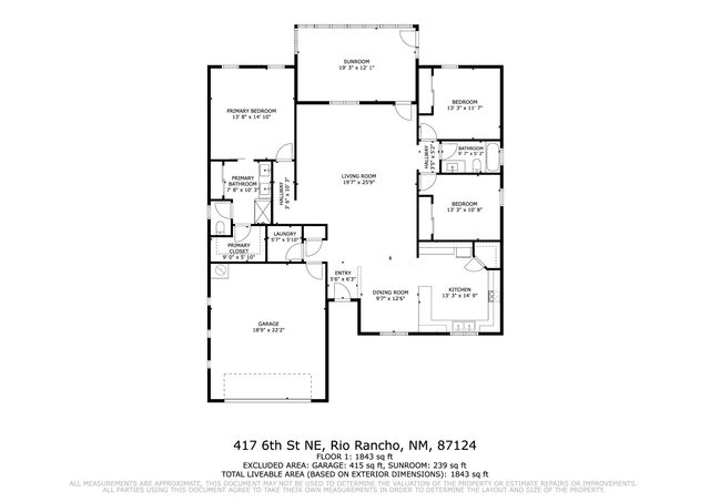 417 6TH Street NE, Rio Rancho, NM 87124