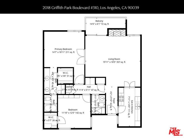 2018 Griffith Park Boulevard 310, Los Angeles, CA 90039