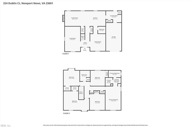 224 Dublin CT, Newport News, VA 23601