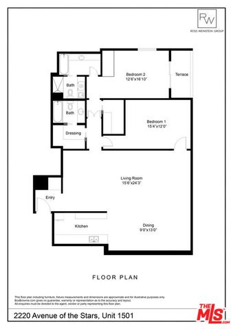 2220 Avenue Of The Stars 1501, Los Angeles, CA 90067