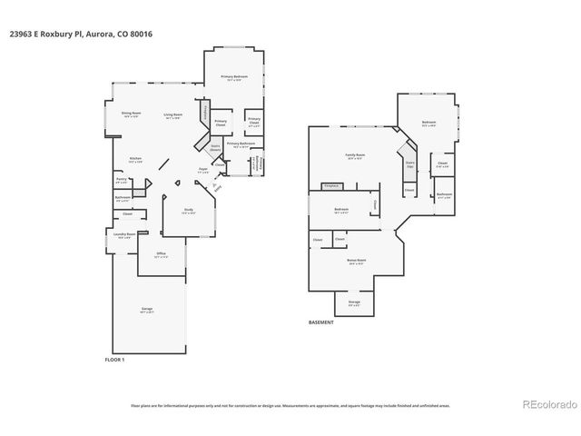 23963 E Roxbury Pl, Aurora, CO 80016