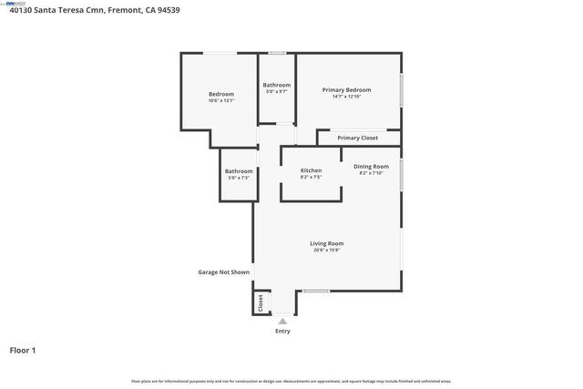 40130 Santa Teresa Cmn, Fremont, CA 94539