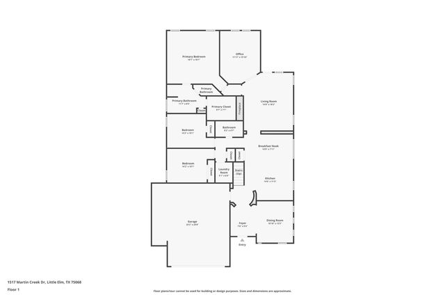 1517 Martin Creek Drive, Little Elm, TX 75068