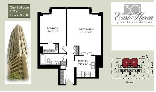 30 E Huron Street 2510, Chicago, IL 60611