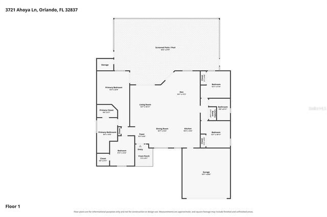 3721 AHOYA LANE, Orlando, FL 32837