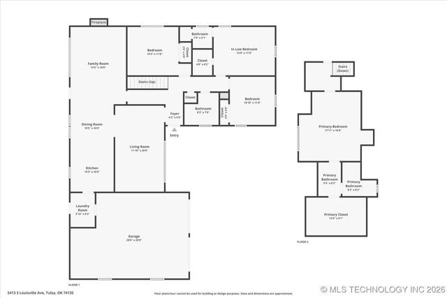 5413 S Louisville Avenue, Tulsa, OK 74135