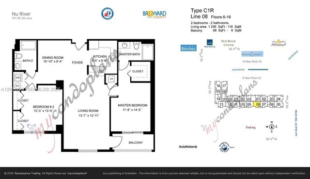 511 SE 5th Ave 1408, Fort Lauderdale, FL 33301