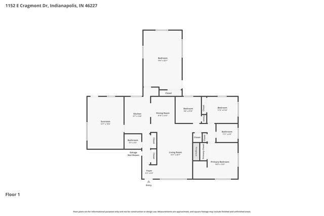 1152 E Cragmont Drive, Indianapolis, IN 46227