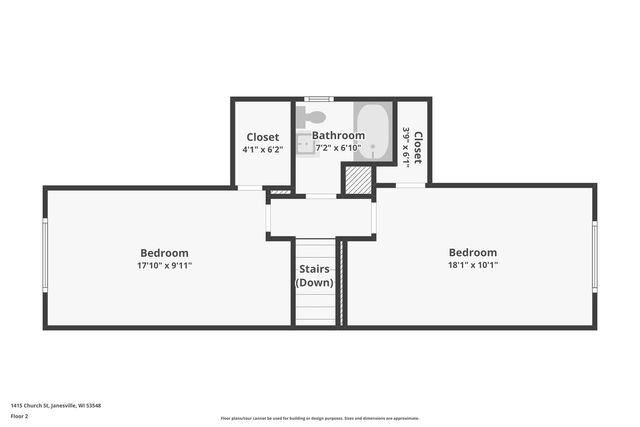 1415 Church Street, Janesville, WI 53548