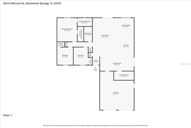 524 E HILLCREST STREET, Altamonte Springs, FL 32701