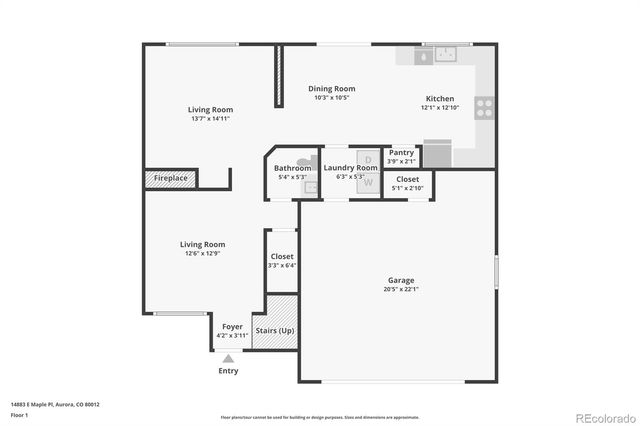 14883 E Maple Place, Aurora, CO 80012