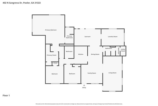 402 N Sangrena Drive, Pooler, GA 31322