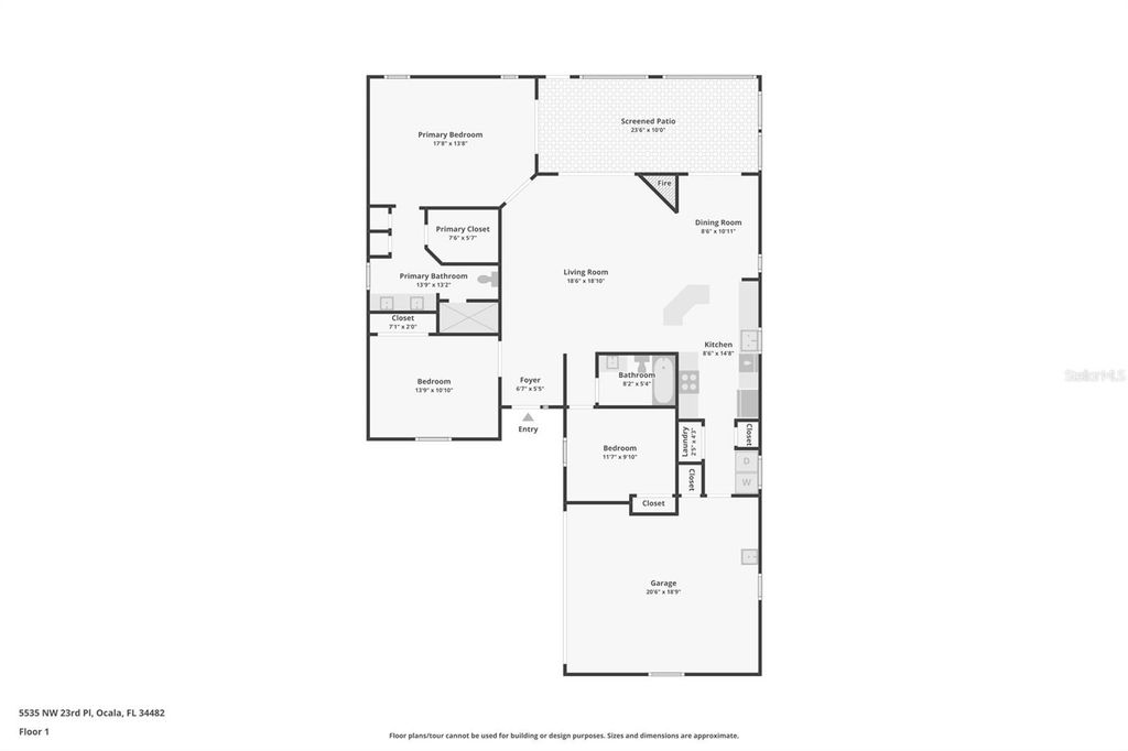 Image 24 of property listing at 5535 NW 23RD PLACE, Ocala, FL 34482