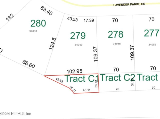 34040 LAVENDER PARKE Drive, Fernandina Beach, FL 32034
