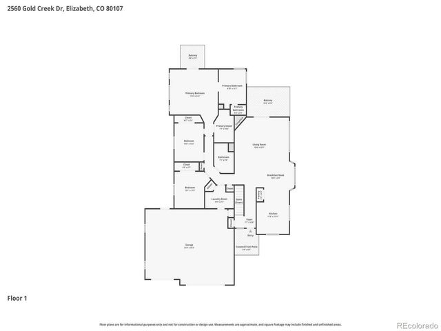 2560 Gold Creek Dr, Elizabeth, CO 80107
