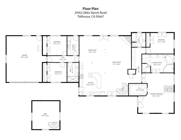 29412 Gibbs Ranch Road, Tollhouse, CA 93667