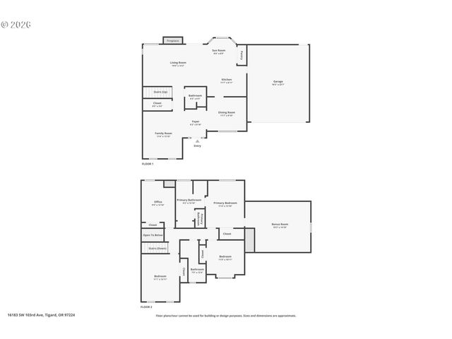 16183 Sw 103RD Ave, Tigard, OR 97224