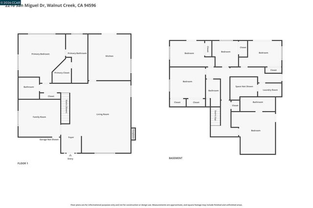 2216 SAN MIGUEL DRIVE, Walnut Creek, CA 94596
