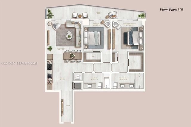 77 SE 5 Street 2603, Miami, FL 33131