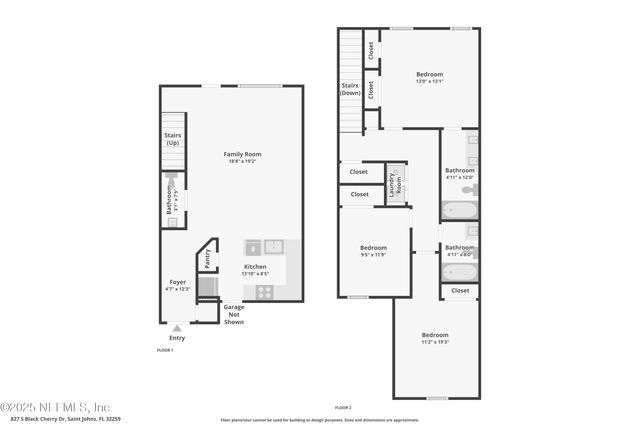 827 BLACK CHERRY Drive S, St. Johns, FL 32259