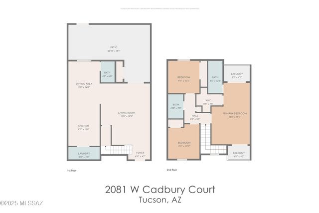 2081 W Cadbury Court, Tucson, AZ 85713