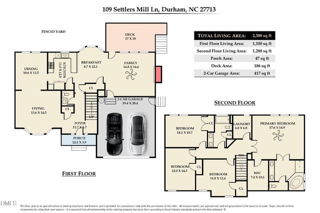 109 Settlers Mill Lane, Durham, NC 27713