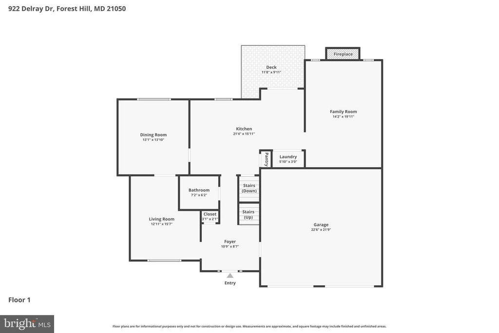 Image 25 of property listing at 922 DELRAY DR, Forest Hill, MD 21050