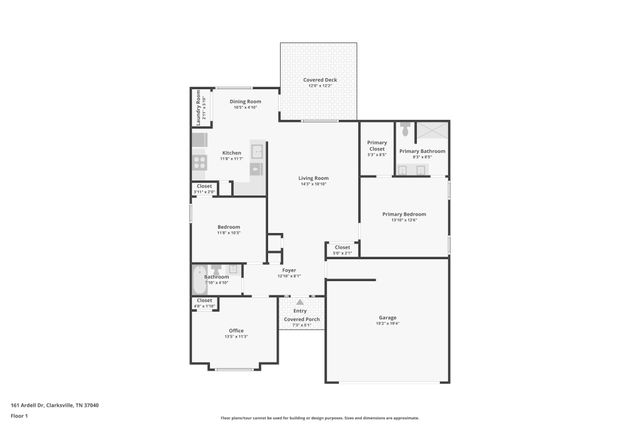 161 Ardell Dr, Clarksville, TN 37040