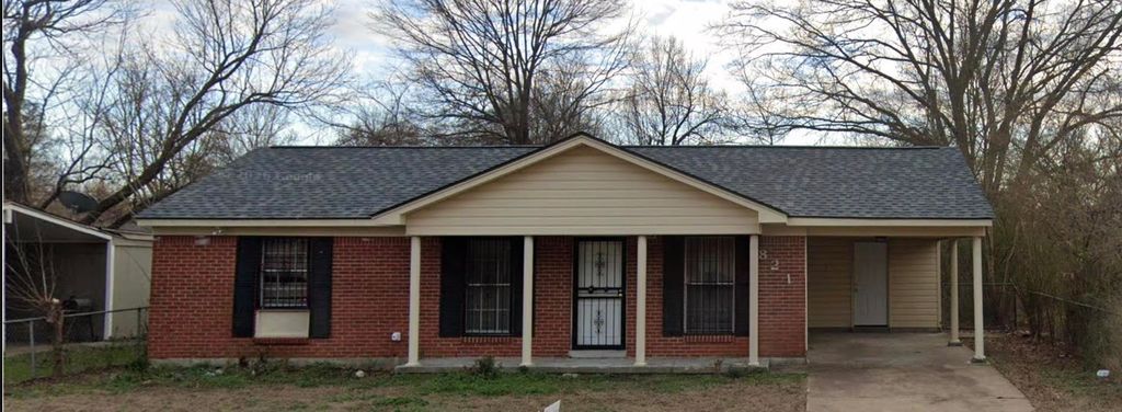 821 CAROL ANN CV, Memphis, TN 38127