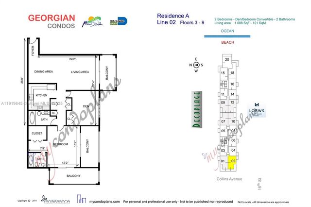 1621 Collins Ave 802, Miami Beach, FL 33139