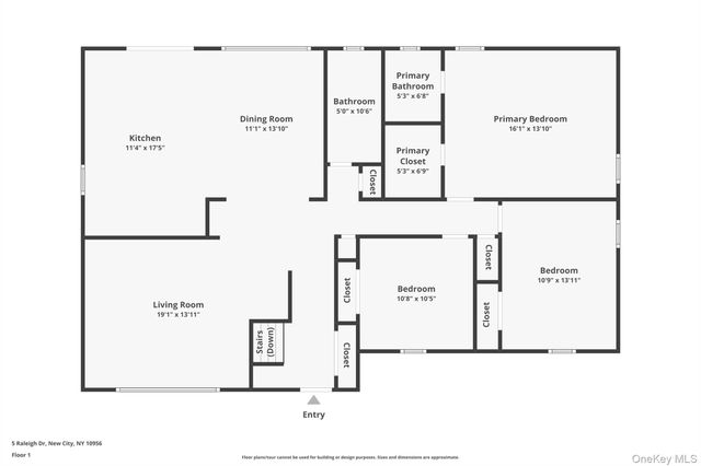 5 Raleigh Drive, New City, NY 10956