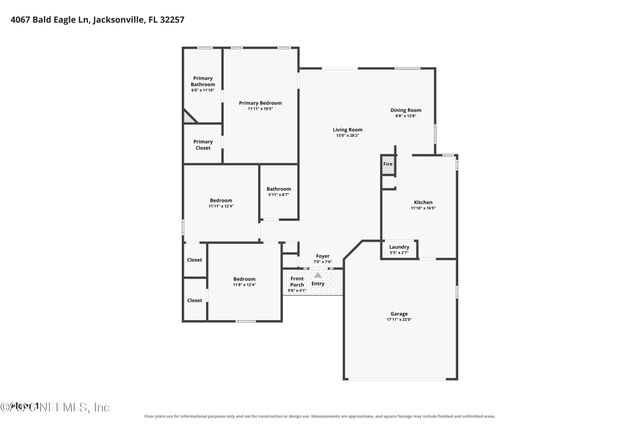 4067 BALD EAGLE Lane, Jacksonville, FL 32257
