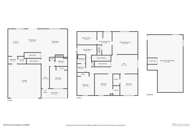 3074 Kestrel Street, Brighton, CO 80601